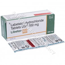 Libetor 200 Tablet (Labetalol 200mg)