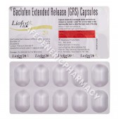 Liofen XL 20 Capsule (Baclofen 25mg) 