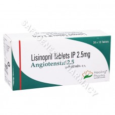 Angiotensin 2.5 Tablet (Lisinopril 2.5mg)