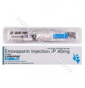 Lonopin 40mg Injection (Enoxaparin 40mg) 