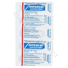Mesacol 500mg Suppository