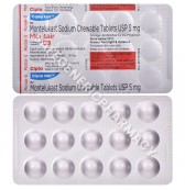 Montair 5mg Chewable Tablets 