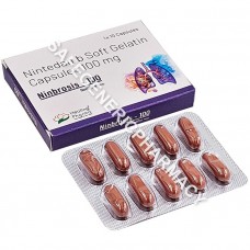 Ninbrosis 100 Softgel Caps (Nintedanib 100mg)