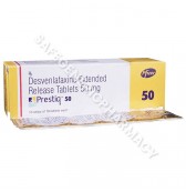 Prestiq 50mg Tablet (Desvenlafaxine 50mg) 