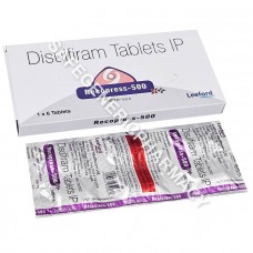 Recopress 500 Tablet (Disulfiram 500mg)