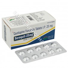 Seroquit 25mg Tablet (Quetiapine 25mg) Seroquit 25mg Tablet (Quetiapine 25mg)