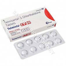 Telmista CT 80 Tablet (Telmisartan 80mg / Chlorthalidone 12.50mg) Telmista CT 80 Tablet (Telmisartan 80mg / Chlorthalidone 12.50mg)