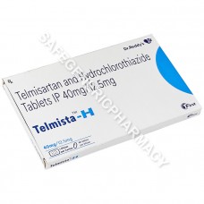 Telmista H 40 Tablet (Telmisartan 40mg + Hydrochlorothiazide 12.50mg) Telmista H 40 Tablet (Telmisartan 40mg + Hydrochlorothiazide 12.50mg)