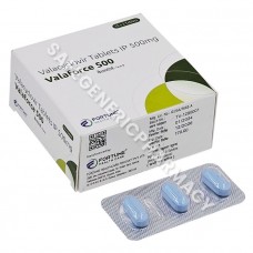 Valaforce 500 Tablet (Valacyclovir 500mg)