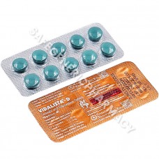 Vidalista D Tablet (Tadalafil 10mg / Dapoxetine 30mg)