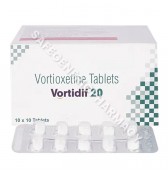 Vortidif 20mg Tablet (Vortioxetine 20mg) 