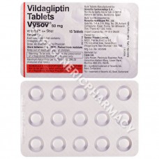 Vysov 50mg Tablet (Vildagliptin 50mg)