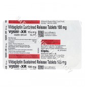 Vysov XR 100mg Tablet (Vildagliptin 100mg) 