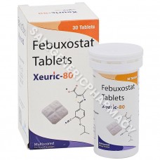 Xeuric 80 Tablet (Febuxostat 80mg)